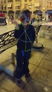 Super cadenas en persona